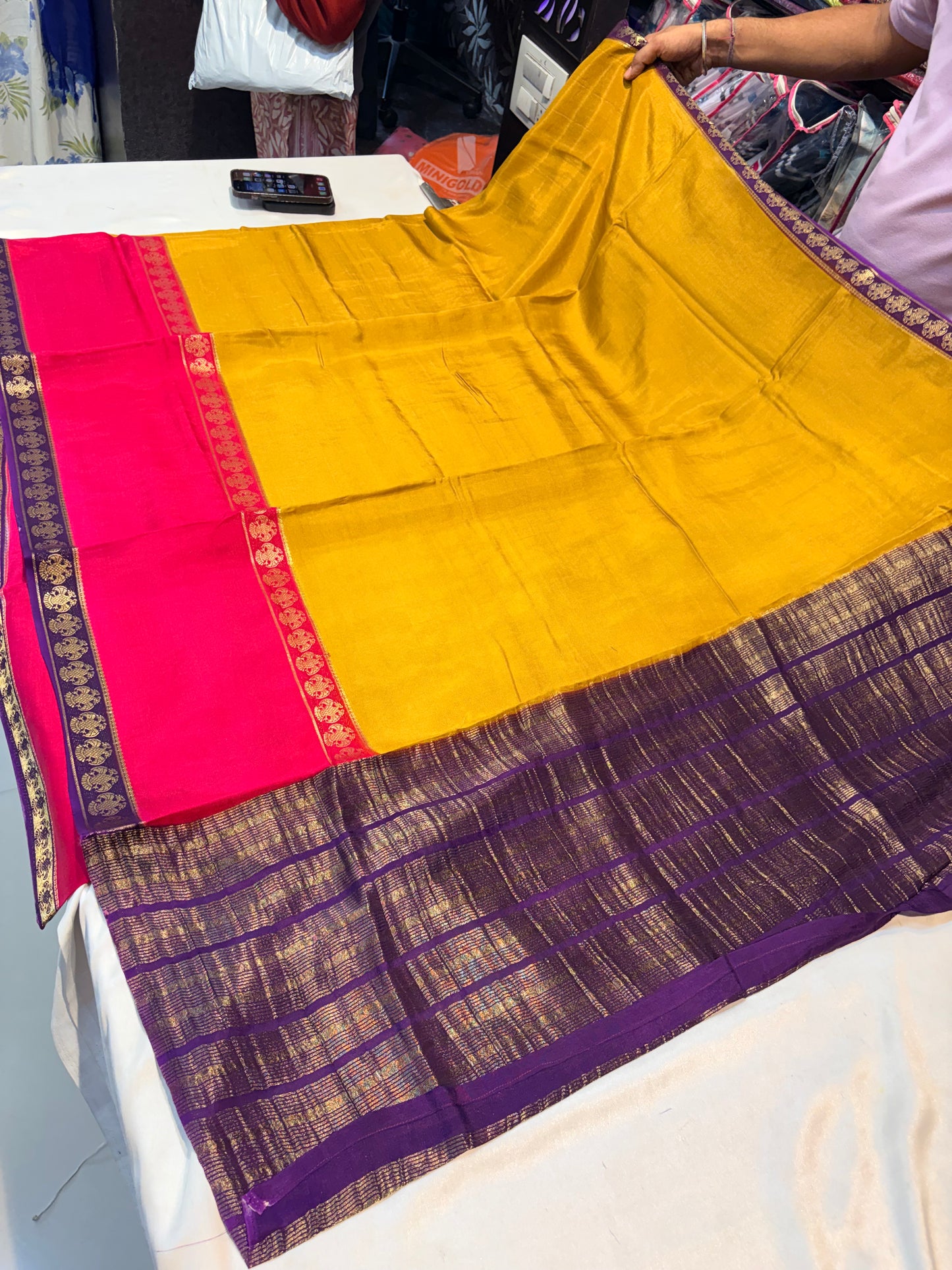 PREMIUM MYSORE CREAPE SILK SAREES