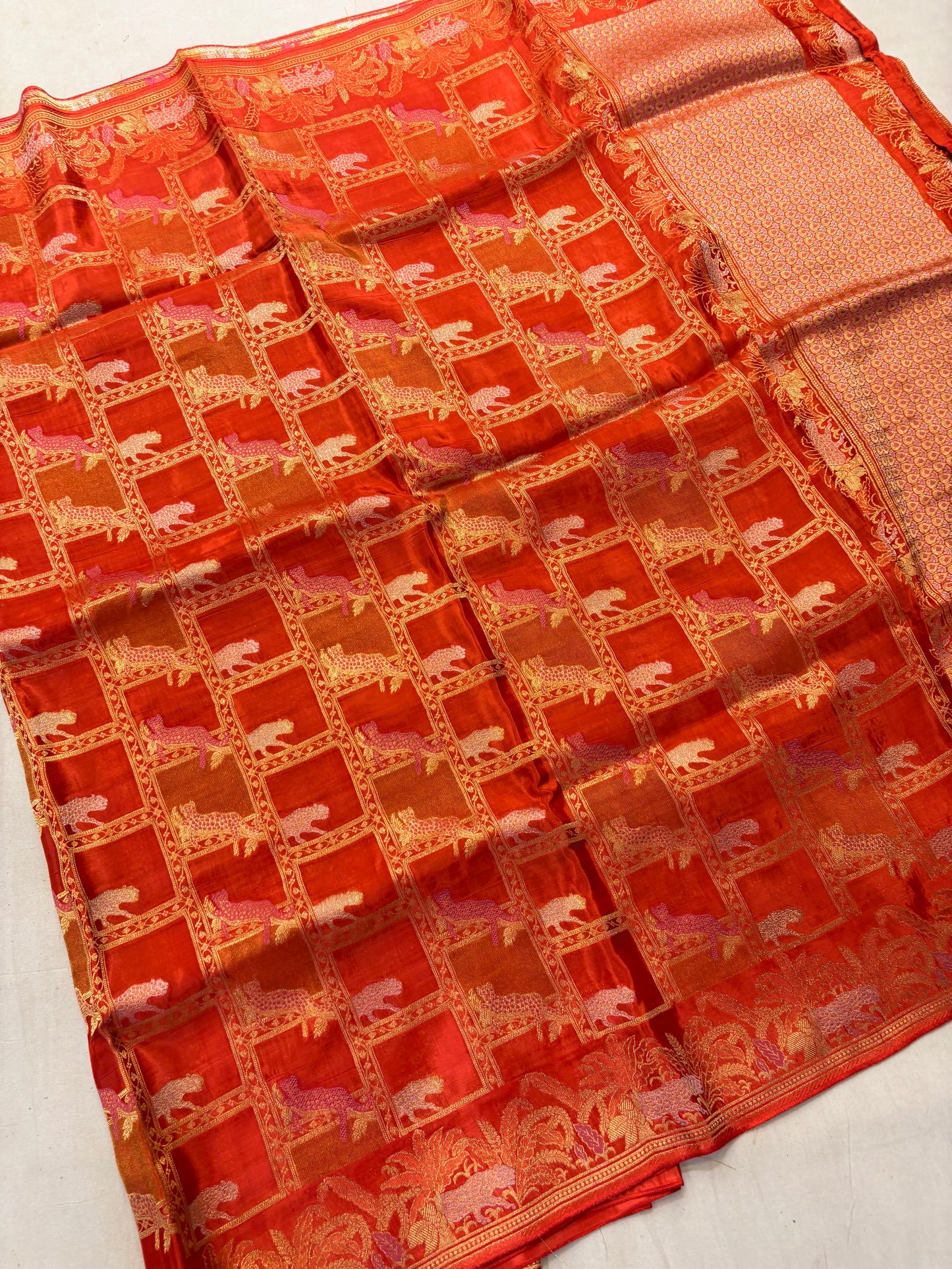 PREMIUM DESIGNER CHINON CREAPE SAREE