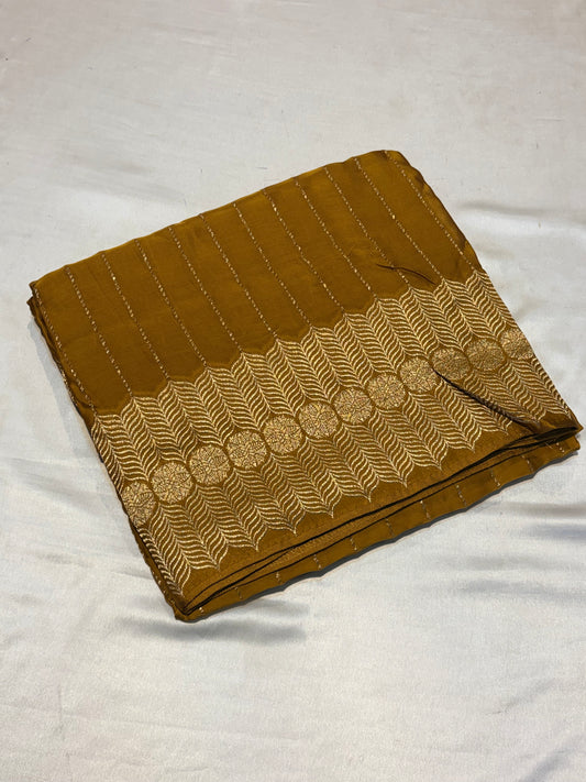 PURE BANARAS MASHRU CREAPE SILK SAREES